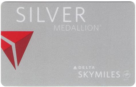 delta airlines silver medallion.